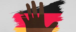 Schwarzes Leben in Deutschland (Illustration).