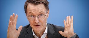 Karl Lauterbach (SPD), Bundesminister für Gesundheit.