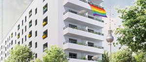 Geplantes Wohnhaus für lesbische Frauen in der Berolinastraße in Berlin-Mitte