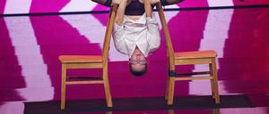 Beatrice McQueef beim Supertalent.