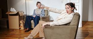 Von wegen „Differenzierungsscheiße“. Mit Carolin Haupt (l.) und Maryna Klimova.