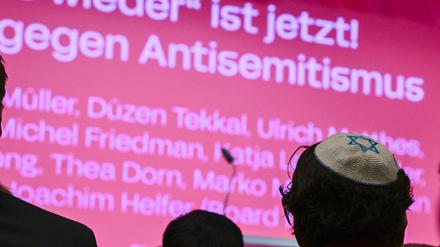 „Nie wieder ist jetzt!“-Lesung im Deutschen Theater im November 2023.