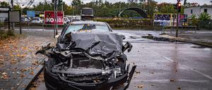 Ein Unfallwagen in Berlin.