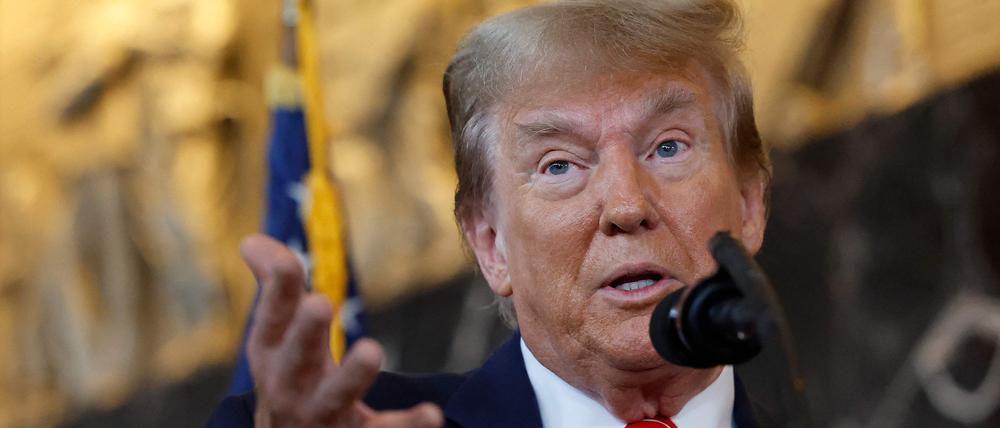 Der ehemalige US-Präsident Donald Trump will zurück ins Weiße Haus.