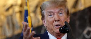 Der ehemalige US-Präsident Donald Trump will zurück ins Weiße Haus.