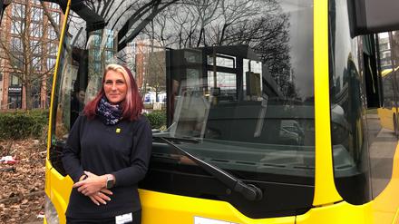 Busfahrerin Petra Roth