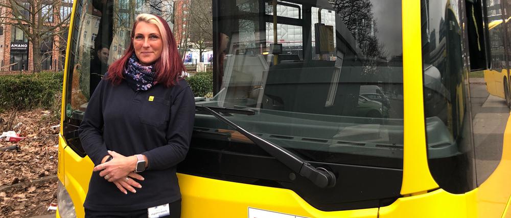 Busfahrerin Petra Roth