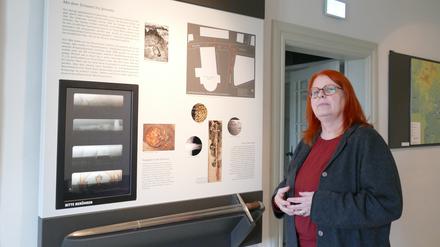 Museumsleiterin Katharina Zimmermann, einer ihrer häufigsten Sätze "da habe ich noch ein Projekt", zeigt, im Wegemuseum ist Bewegung