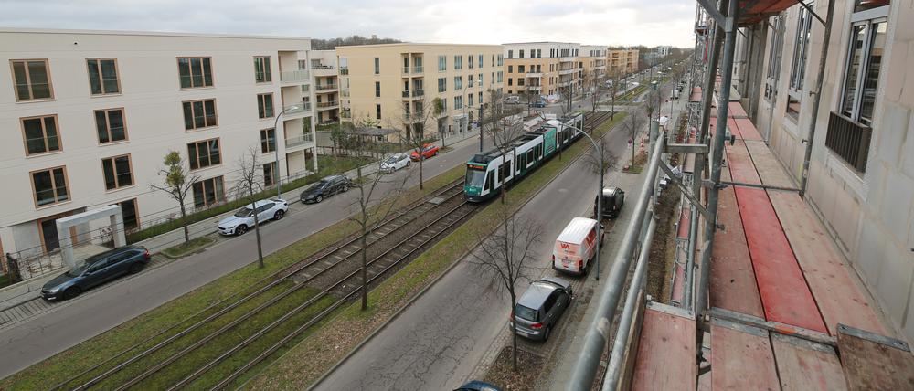 Im Bornstedter Feld baut die kommunale Pro Potsdam