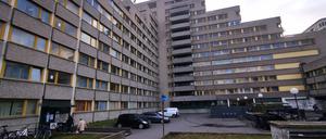 Soll abgerissen werden: Das ehemalige Studentenwohnheim am Hafenplatz in Kreuzberg. 