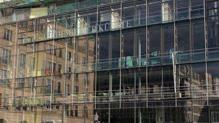 Neubau der Akademie der Künste am Pariser Platz in Berlin-Mitte. 