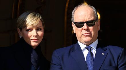 Fürst Albert von Monaco und Ehefrau Charlene.