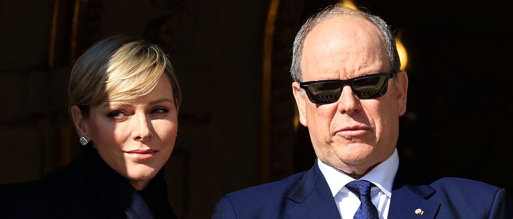 Fürst Albert von Monaco und Ehefrau Charlene.