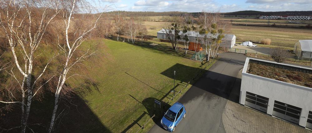 Blick über Golm Nord. Die Stadt plant auf dem Areal ein neues Wohn- und Gewerbegebiet-