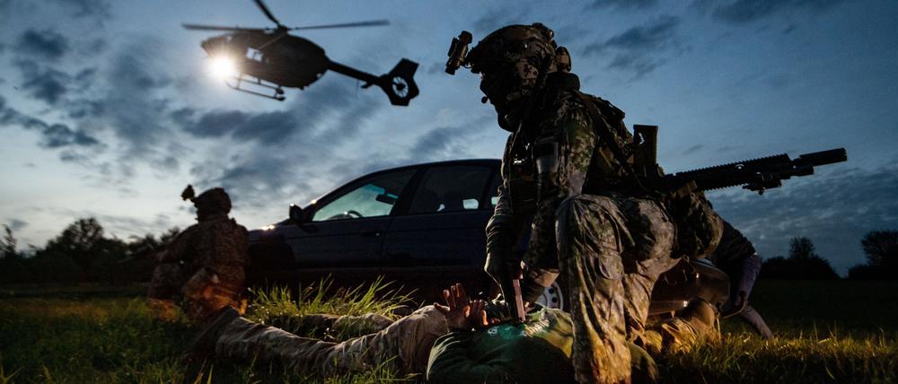 Ein KSK-Soldat im Einsatz