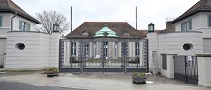 Gästehaus am Lehnitzsee im Potsdamer Stadtteil Neu Fahrland. Dort hatte ein Treffen radikaler Rechter stattgefunden.