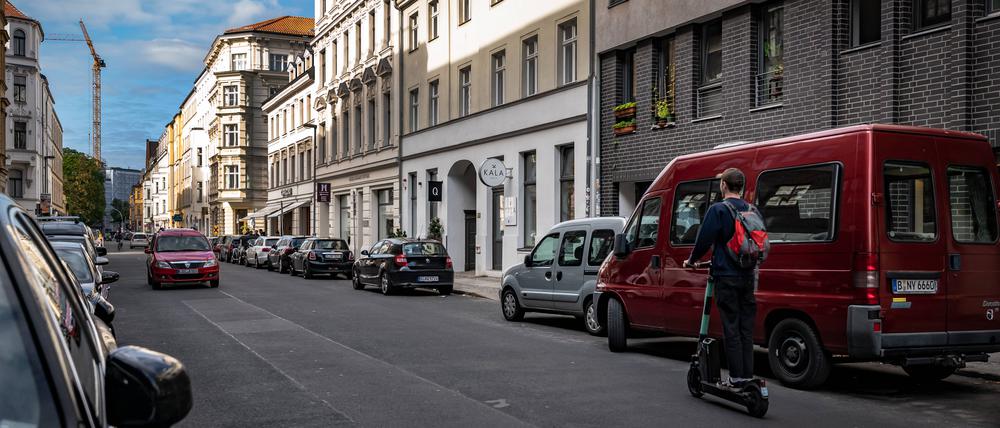 Die Auguststraße in Berlin-Mitte.