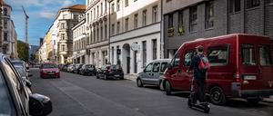 Die Auguststraße in Berlin-Mitte.