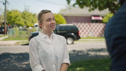 Sydney Sweeney als Whistleblowerin Reality Winner. 