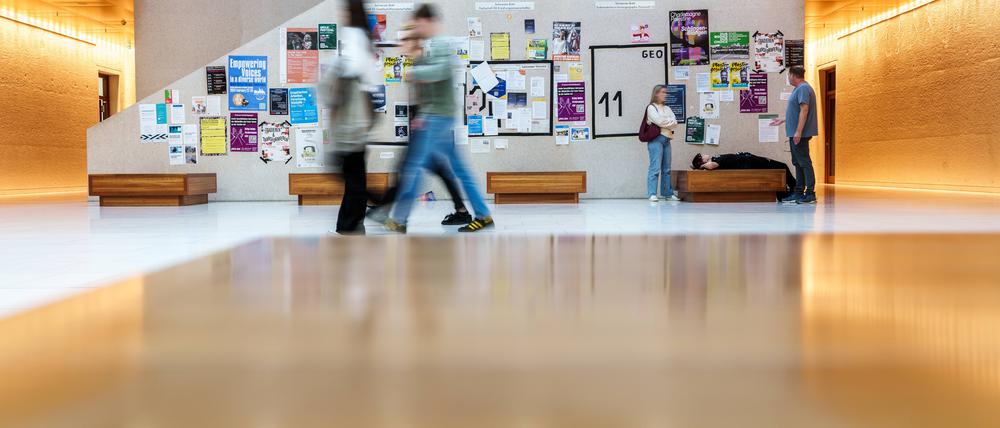 Immer schneller, immer schneller: Studierende nehmen sich Zeit, um ihre Zukunft zu planen.