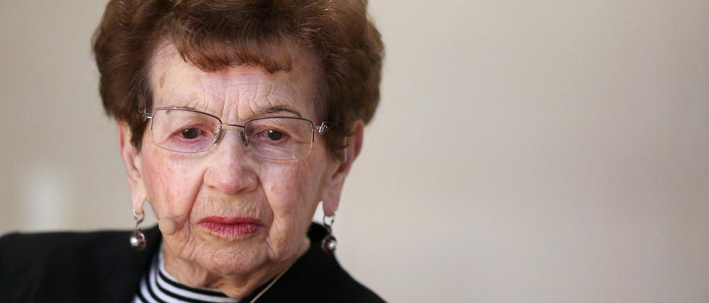 Die Holocaust-Überlebende Batsheva Dagan (1925-2024).