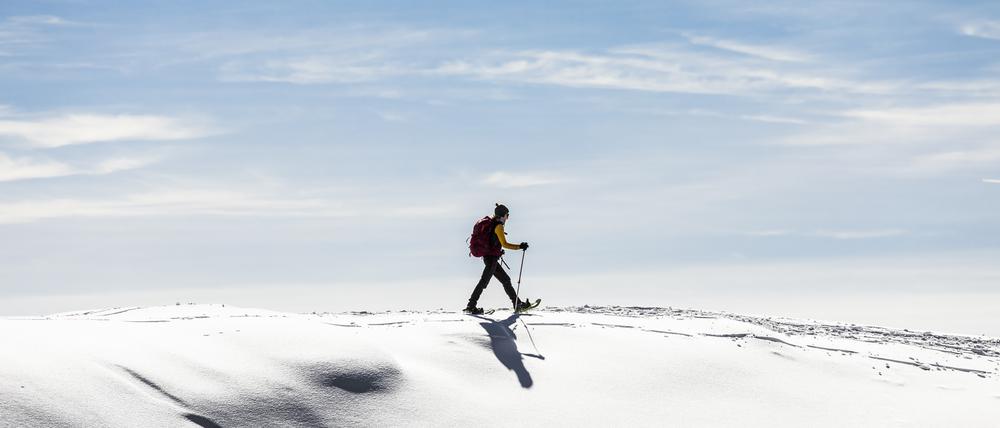 Schneeschuhwandern tut Körper und Seele gut.