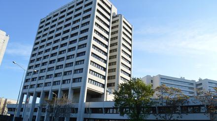 Das Hauptgebäude der türkischen Zentralbank in Ankara.