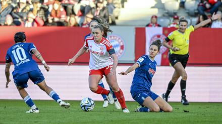 Auf Bayerns Georgia Stanway kommen bald mehr Bundesligaspiele zu. 