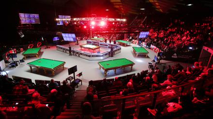 Sieben Tische, sieben Tage. Snooker im Tempodrom begeistert auch in diesem Jahr einmal mehr die Massen.