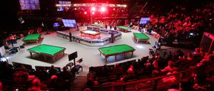 Sieben Tische, sieben Tage. Snooker im Tempodrom begeistert auch in diesem Jahr einmal mehr die Massen.