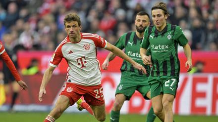 Thomas Müller feierte beim 3:1 gegen Gladbach seinen 500. Pflichtspielsieg.