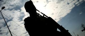 Ein irakischer Soldat.