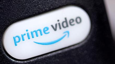 Das Prime-Video-Logo auf einer Fernbedienung (Archivbild).