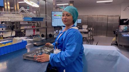 Tugba G. ist im zweiten Lehrjahr bei der Charité CFM Facility Management GmbH.