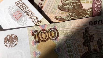 Russische Banknoten
