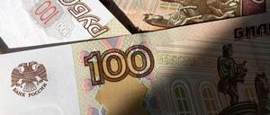 Russische Banknoten