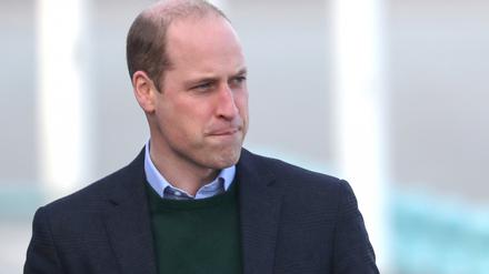 Der britische Prinz William, Herzog von Cambridge