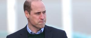 Der britische Prinz William, Herzog von Cambridge