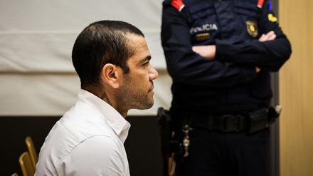 Dani Alves vor Gericht.