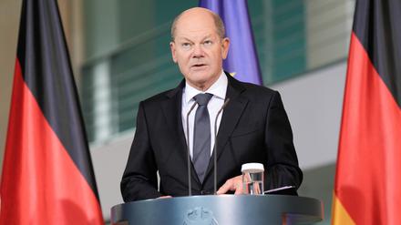 Bundeskanzler Olaf Scholz