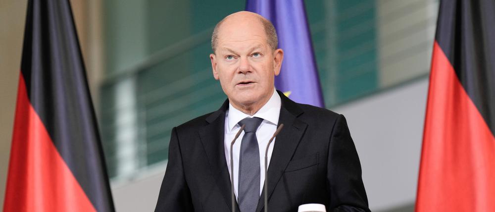 Bundeskanzler Olaf Scholz 