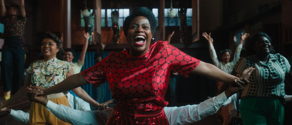 Weibliche Solidarität in Bewegung. Shug (Taraji P. Henson), Celie (Fantasia Barrino, mitte) und Sofia (Danielle Brooks).