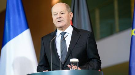 Bundeskanzler Olaf Scholz