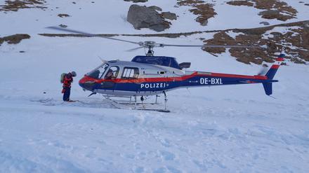 Zwei verletzte Bergsteiger aus Tschechien wurden Dienstagfrüh mit dem Hubschrauber gerettet. 