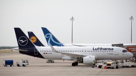 Der Flughafen BER südlich von Berlin.