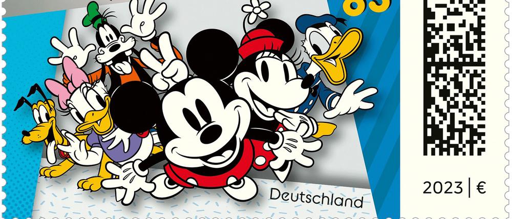 Diese Briefmarke wurde im März 2023 zu Ehren des 1923 gegründeten Disney Brothers Cartoon Studios herausgegeben.