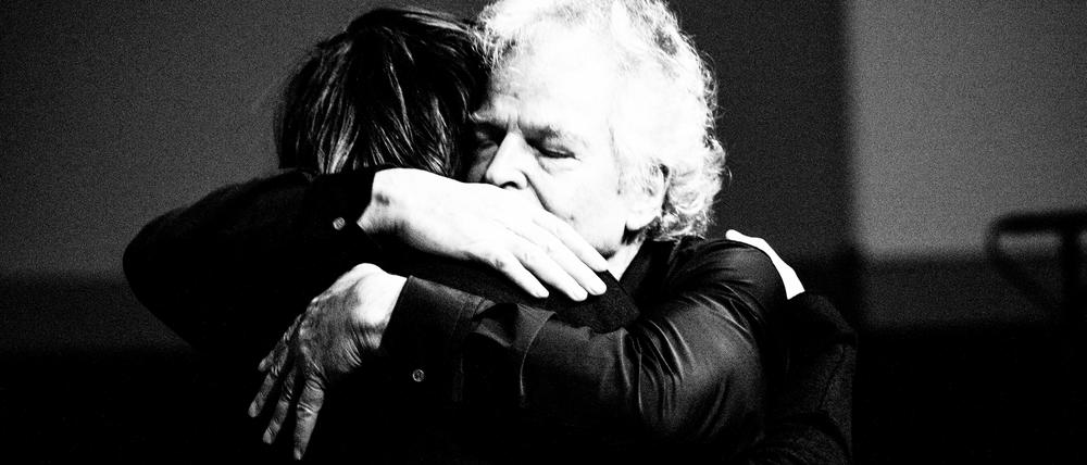 Innige Freundschaft. Michael Wollny (links) und Joachim Kühn in der Alten Oper Frankfurt.