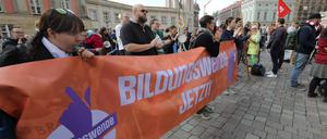 Bundesweit wurde am 23. September für die „Bildungswende jetzt!“ demonstriert. 