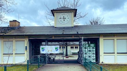 Stadion Hakenfelde im Februar 2024.