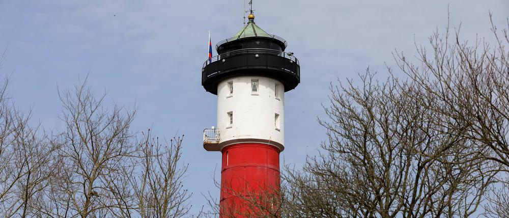 Ein Blick auf den alten Leuchtturm der Insel.